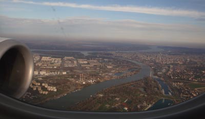 Beograd from the air