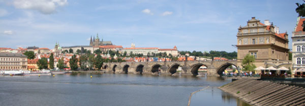 Prague bridge