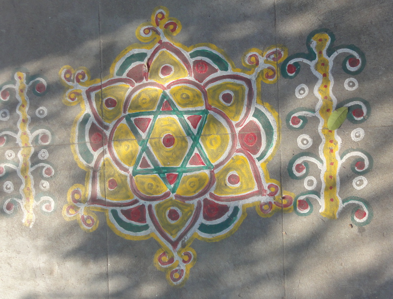 Kolam, India