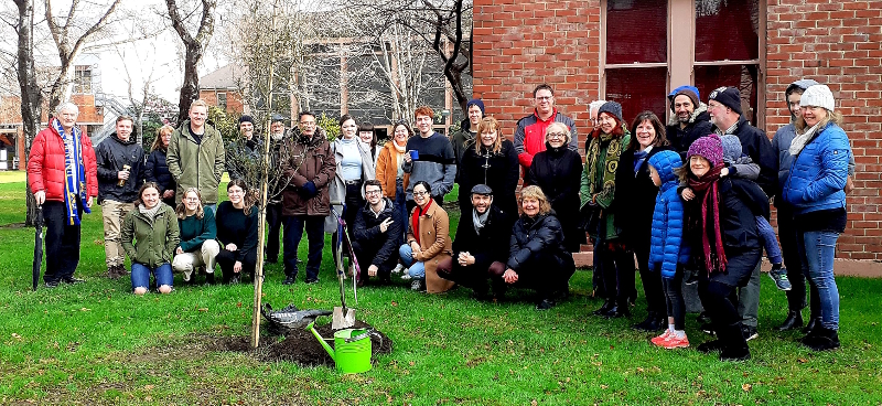 OUSA tree planting