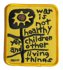 War is not healthy for children and other living things