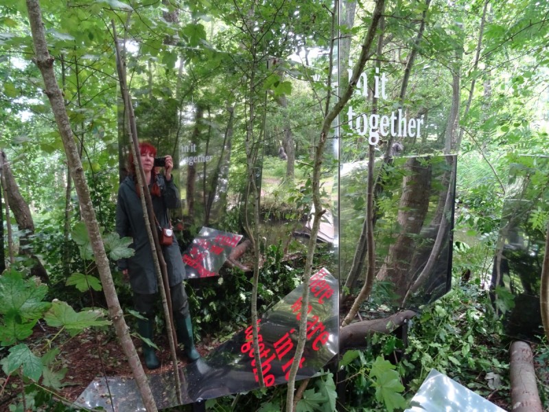"in it together" mirror installation, Ringkøbing, 2025