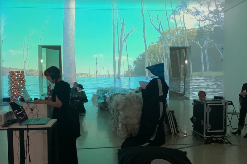 Mobilise/Demobilise performance at Art of Surfacing, Graz 2026