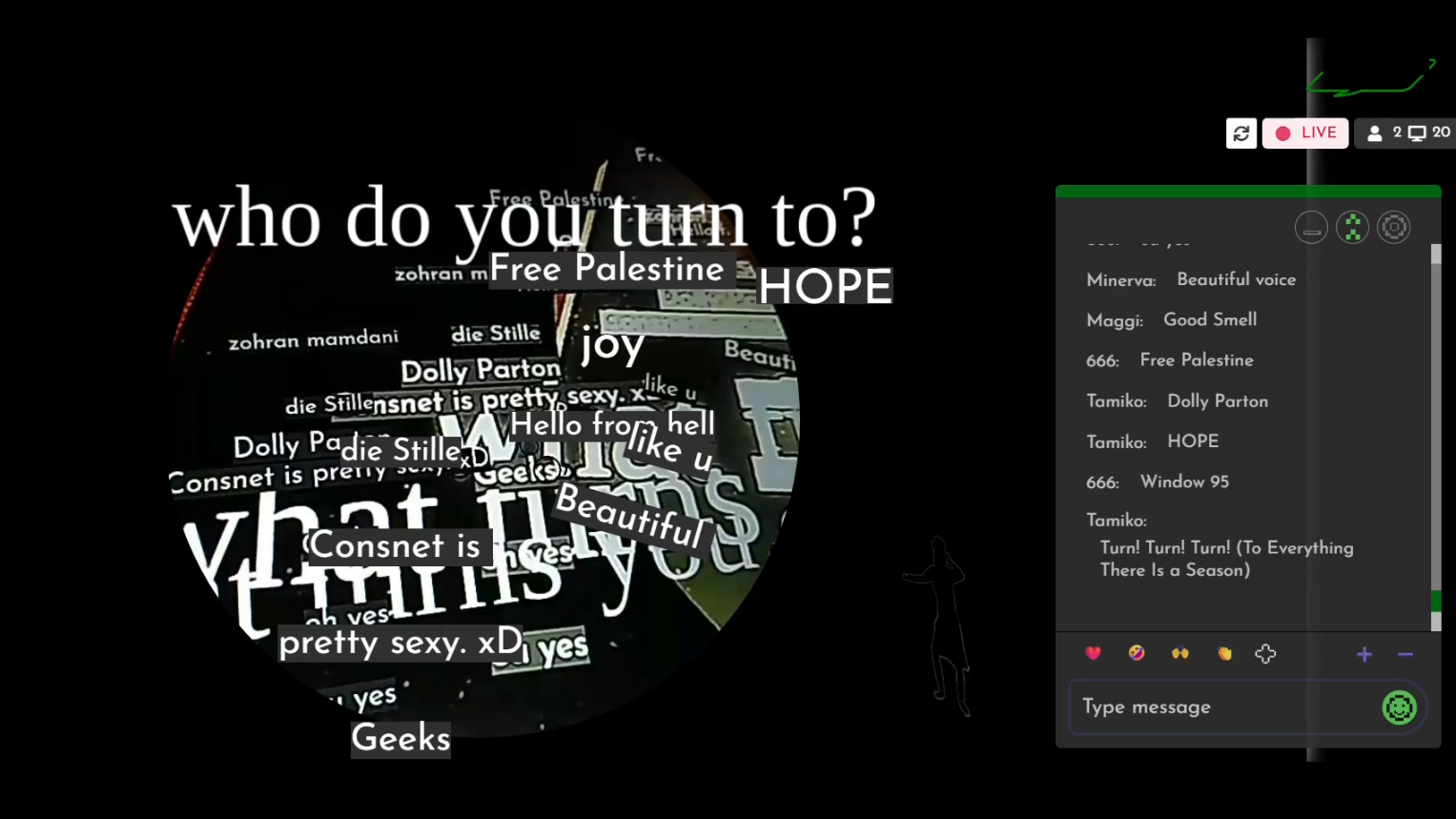 Screenshot from "Turn", Frankfurt, September 2026.