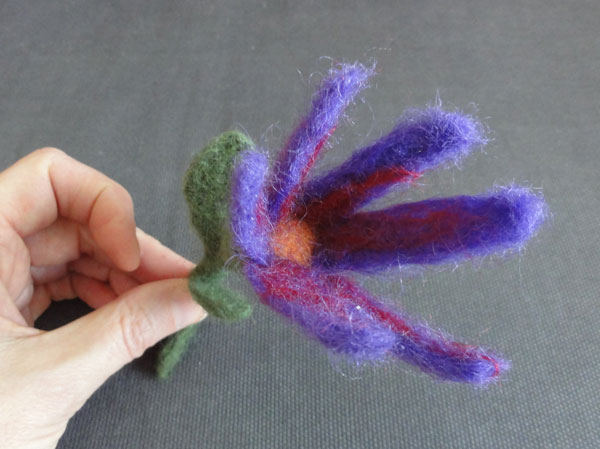 Felt flower