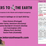 Letters the the Earth