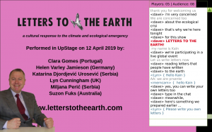 Letters the the Earth